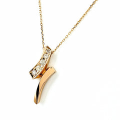 ポーラ メレダイヤ デザインネックレス ネックレス 750 K18 ダイヤモンド レディース ブランドジュエリー 【中古】brjwl