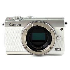 キヤノン EOS M100 ボディ ホワイト デジタル ミラーレス 一眼カメラ カメラ 【中古】cambb