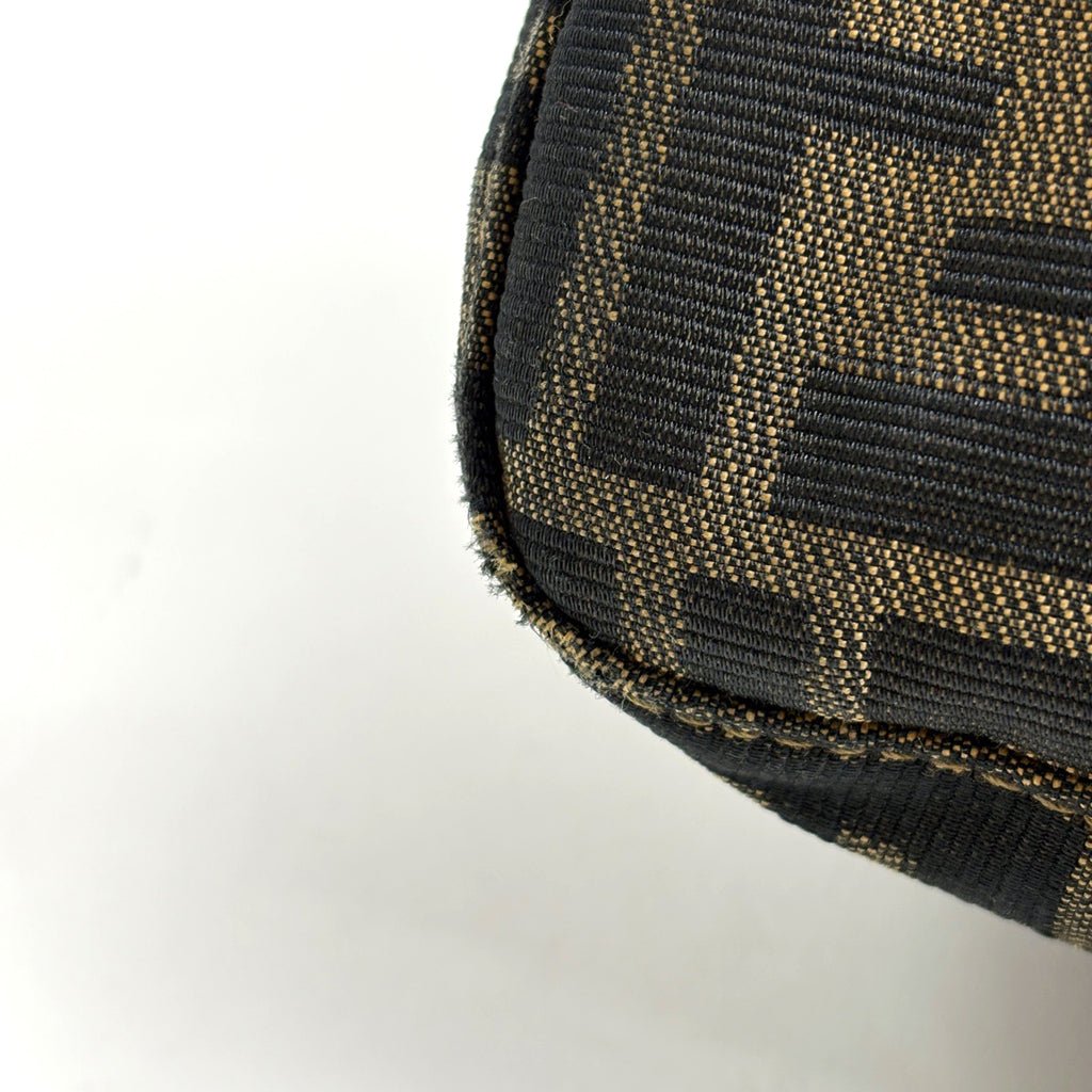 フェンディ ズッカ柄 ショルダーバッグ ワンショルダー ハンドバッグ マンマバゲット ショルダーバッグ キャンバス ブラウン レディース 【中古】brbag