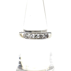 メレダイヤ デザインリング プラチナ 指輪 リング 9号 Pt900 ダイヤモンド レディース ノンブランドジュエリー 【中古】nbjwl