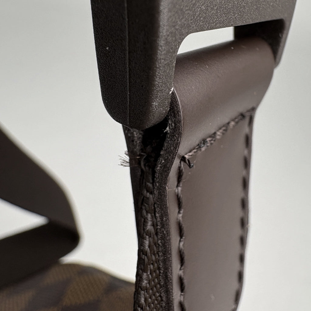 ルイ・ヴィトン バムバッグ メルヴィール ボディバッグ ウエストバッグ ボディバッグ ダミエ ブラウン N51172 レディース 【中古】brbag