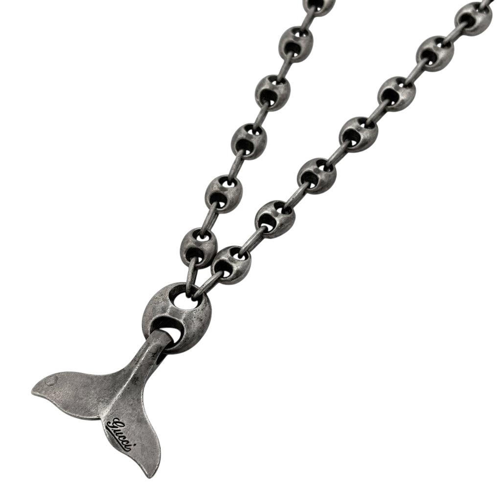 グッチ マリナチェーン ネックレス ペンダント ネックレス シルバー925 シルバー メンズ 【中古】bracc