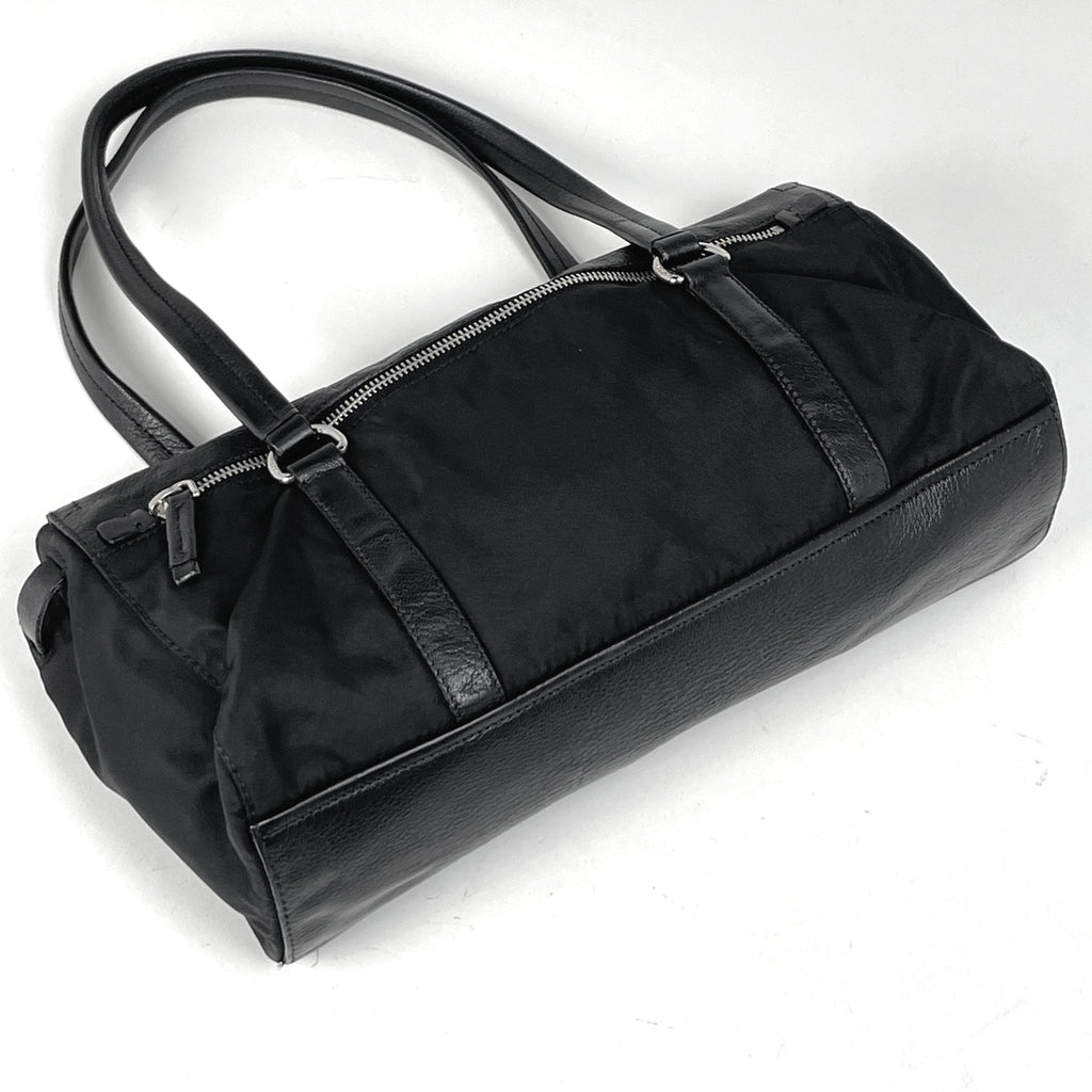プラダ ロゴ ハンドバッグ ショルダーバッグ ハンドバッグ ナイロン ネロ(ブラック) レディース 【中古】brbag