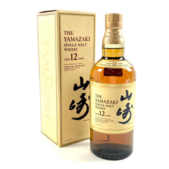 サントリー 山崎 12年 シングルモルト 旧 700ml 国産ウイスキー 酒 【古酒】liqbb【東京都内限定お届け】