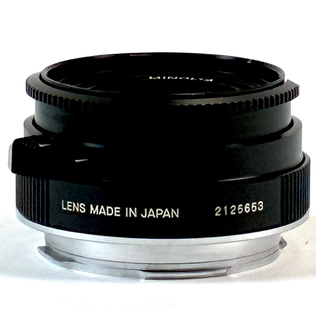 ミノルタ MINOLTA M-ROKKOR 40mm F2 Mマウント (CLE用)　 レンジファインダーカメラ用レンズ 【中古】cambb