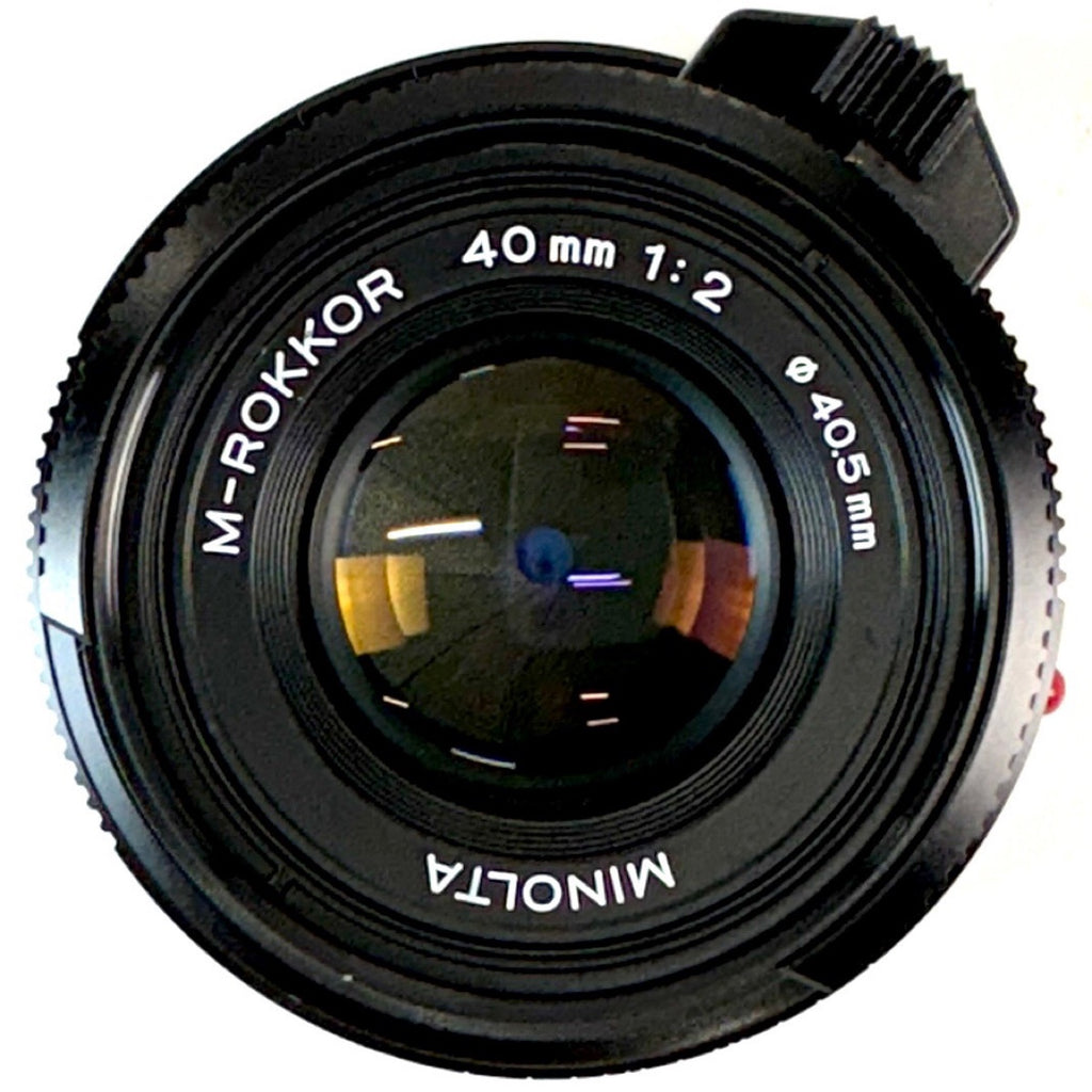ミノルタ MINOLTA M-ROKKOR 40mm F2 Mマウント (CLE用)　 レンジファインダーカメラ用レンズ 【中古】cambb