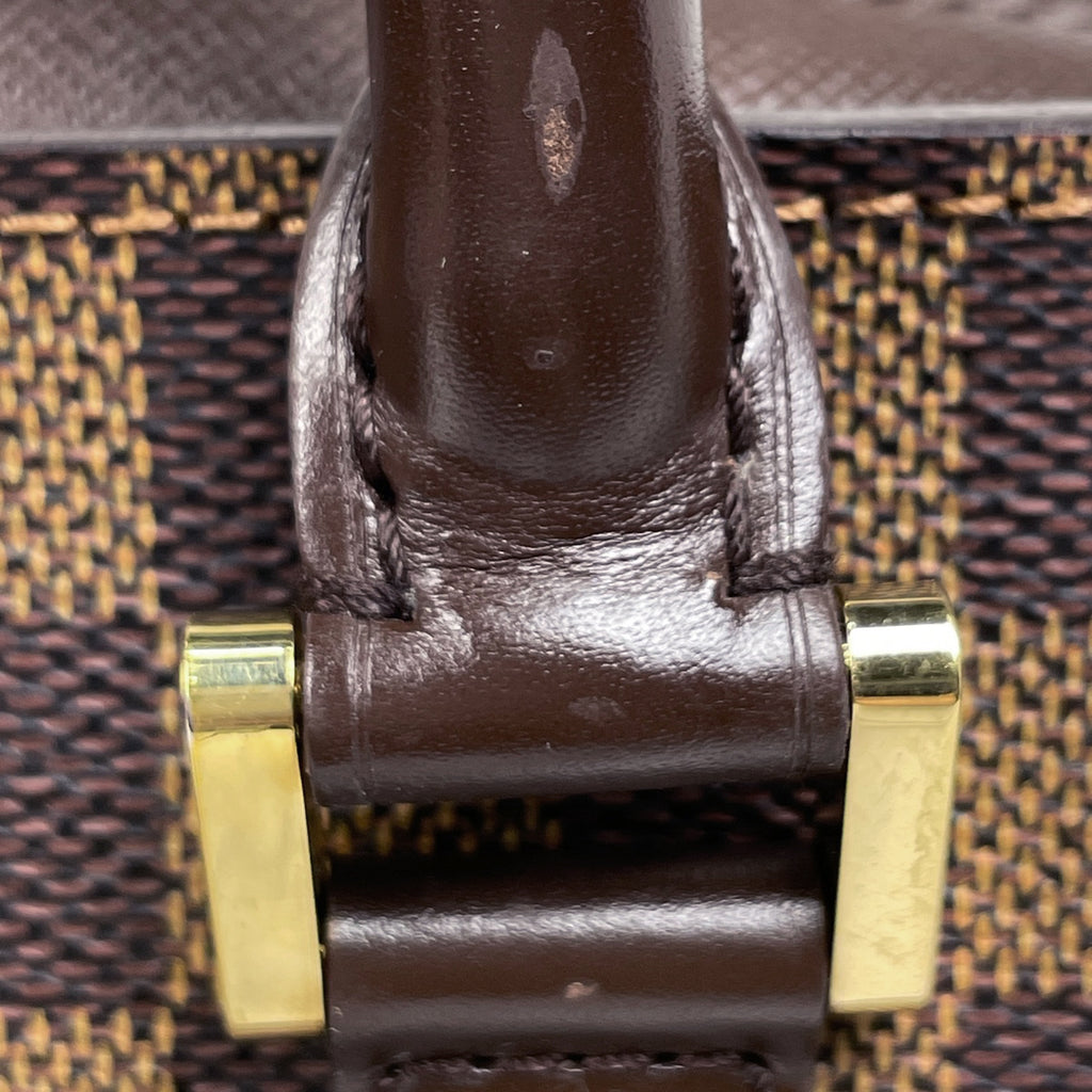 ルイ・ヴィトン トリアナ 手提げ ハンドバッグ ダミエ ブラウン N51155 レディース 【中古】brbag