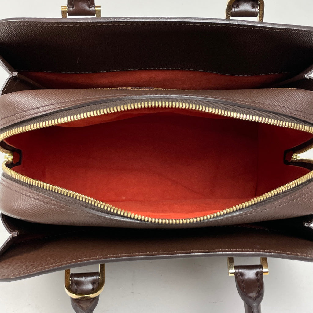 ルイ・ヴィトン トリアナ 手提げ ハンドバッグ ダミエ ブラウン N51155 レディース 【中古】brbag