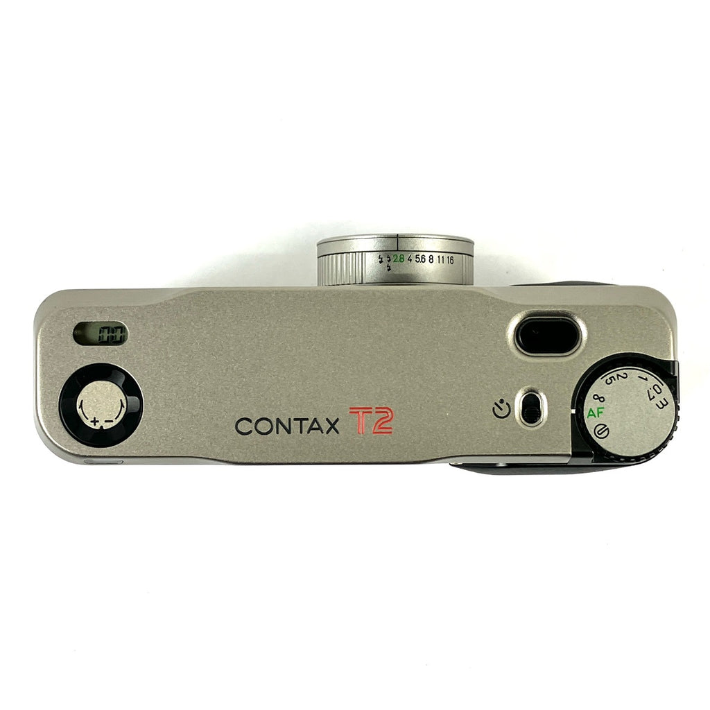 コンタックス CONTAX T2 チタンシルバー フィルム コンパクトカメラ 【中古】cambb