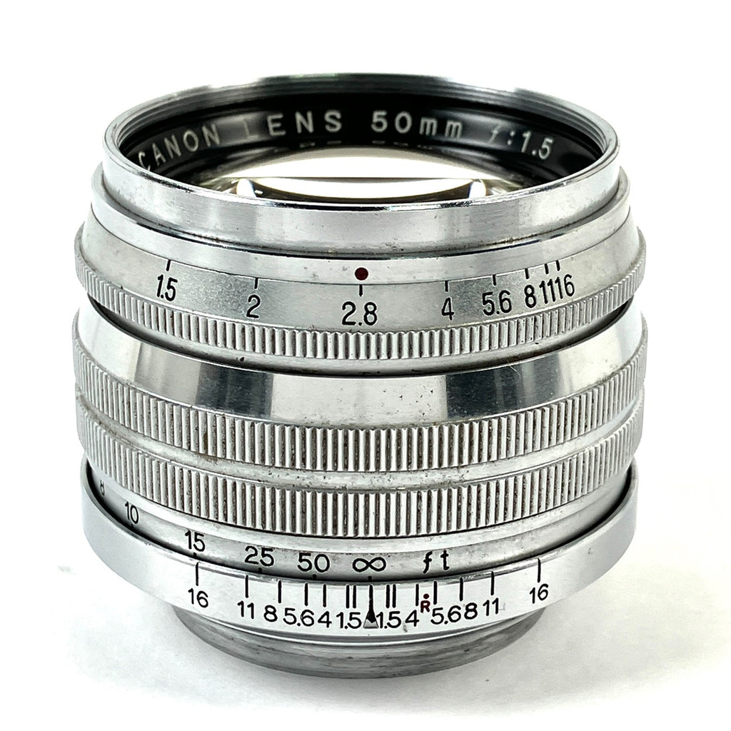 キヤノン Canon 50mm F1.5 Lマウント L39 レンジファインダーカメラ用レンズ 【中古】cambb