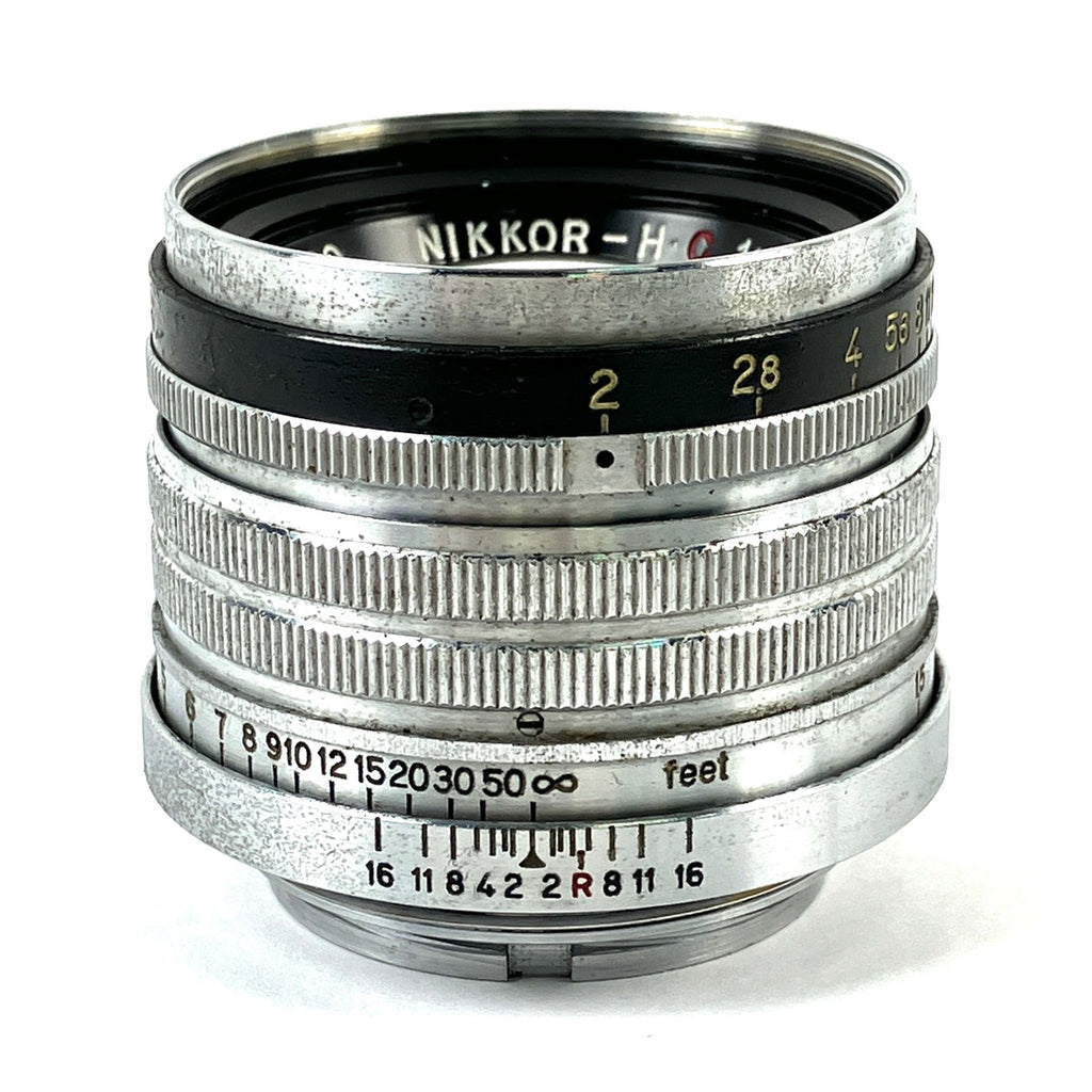 ニコン Nikon NIKKOR-H.C 50mm F2 5cm Lマウント L39 レンジファインダーカメラ用レンズ 【中古】cambb