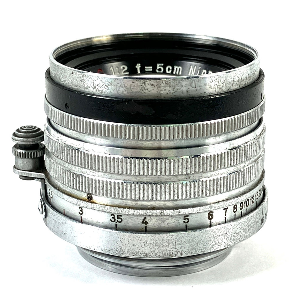 ニコン Nikon NIKKOR-H.C 50mm F2 5cm Lマウント L39 レンジファインダーカメラ用レンズ 【中古】cambb