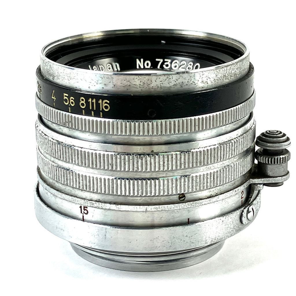 ニコン Nikon NIKKOR-H.C 50mm F2 5cm Lマウント L39 レンジファインダーカメラ用レンズ 【中古】cambb