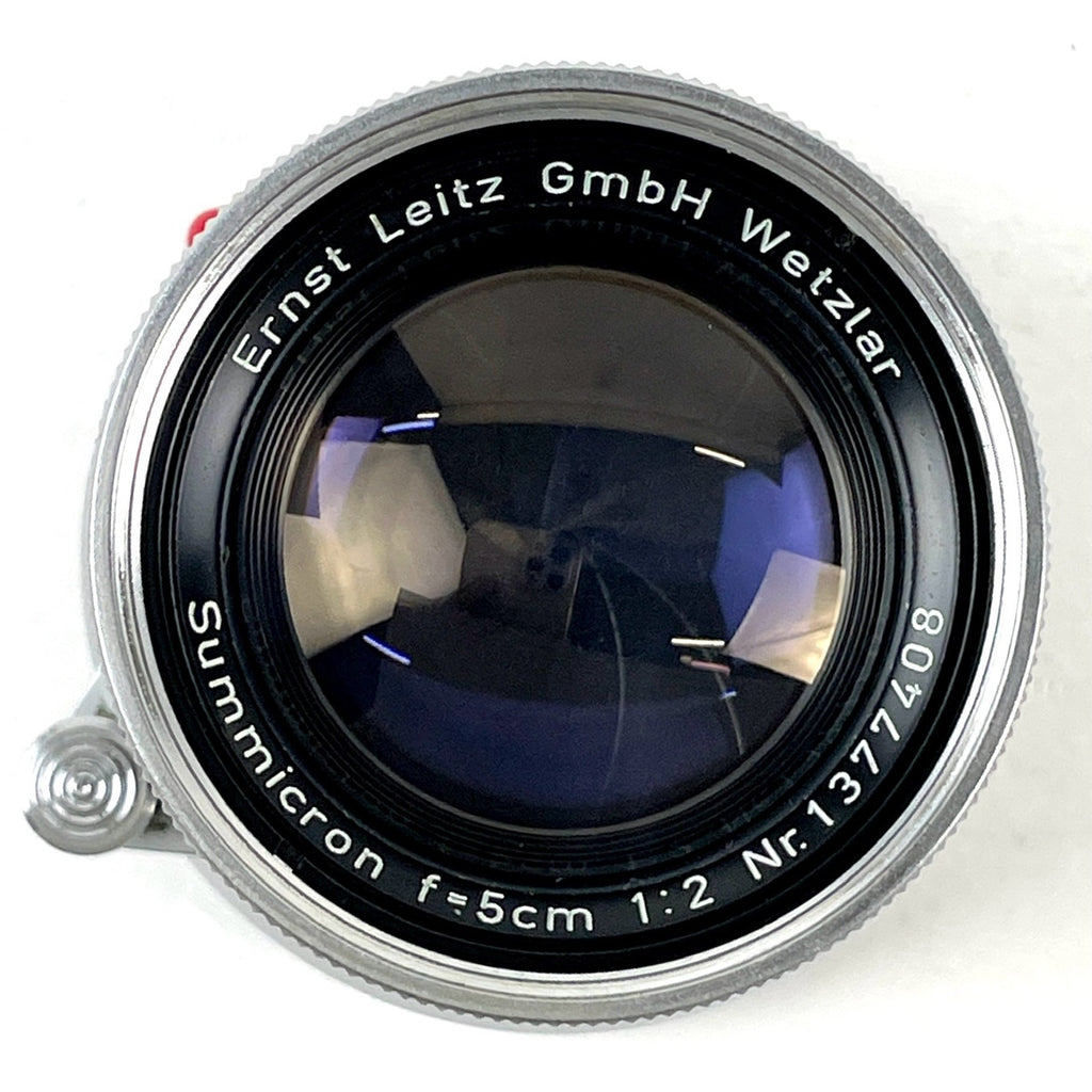 ライカ LEICA SUMMICRON 50mm F2 ズミクロン 沈胴 Mマウント ［ジャンク品］ レンジファインダーカメラ用レンズ 【中古】cambb
