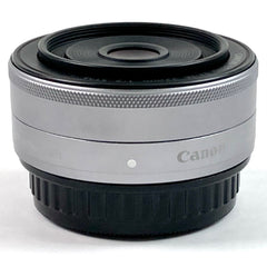 キヤノン Canon EF-M 22mm F2 STM シルバー 一眼カメラ用レンズ（オートフォーカス） 【中古】cambb