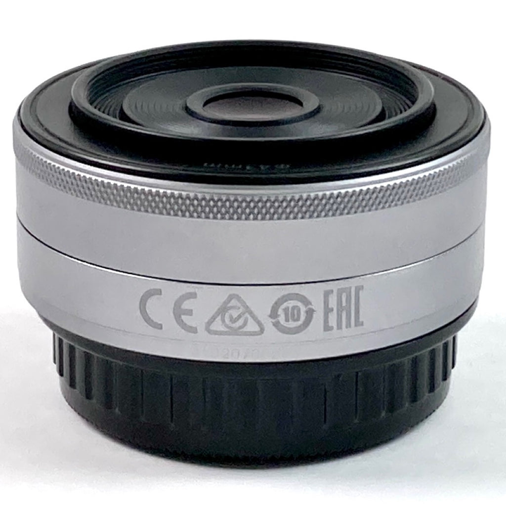 キヤノン Canon EF-M 22mm F2 STM シルバー 一眼カメラ用レンズ（オートフォーカス） 【中古】cambb