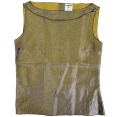 シャネル ノースリーブ カットソー トップス カットソー ポリエステル レディース ブランドアパレル 【中古】brapp