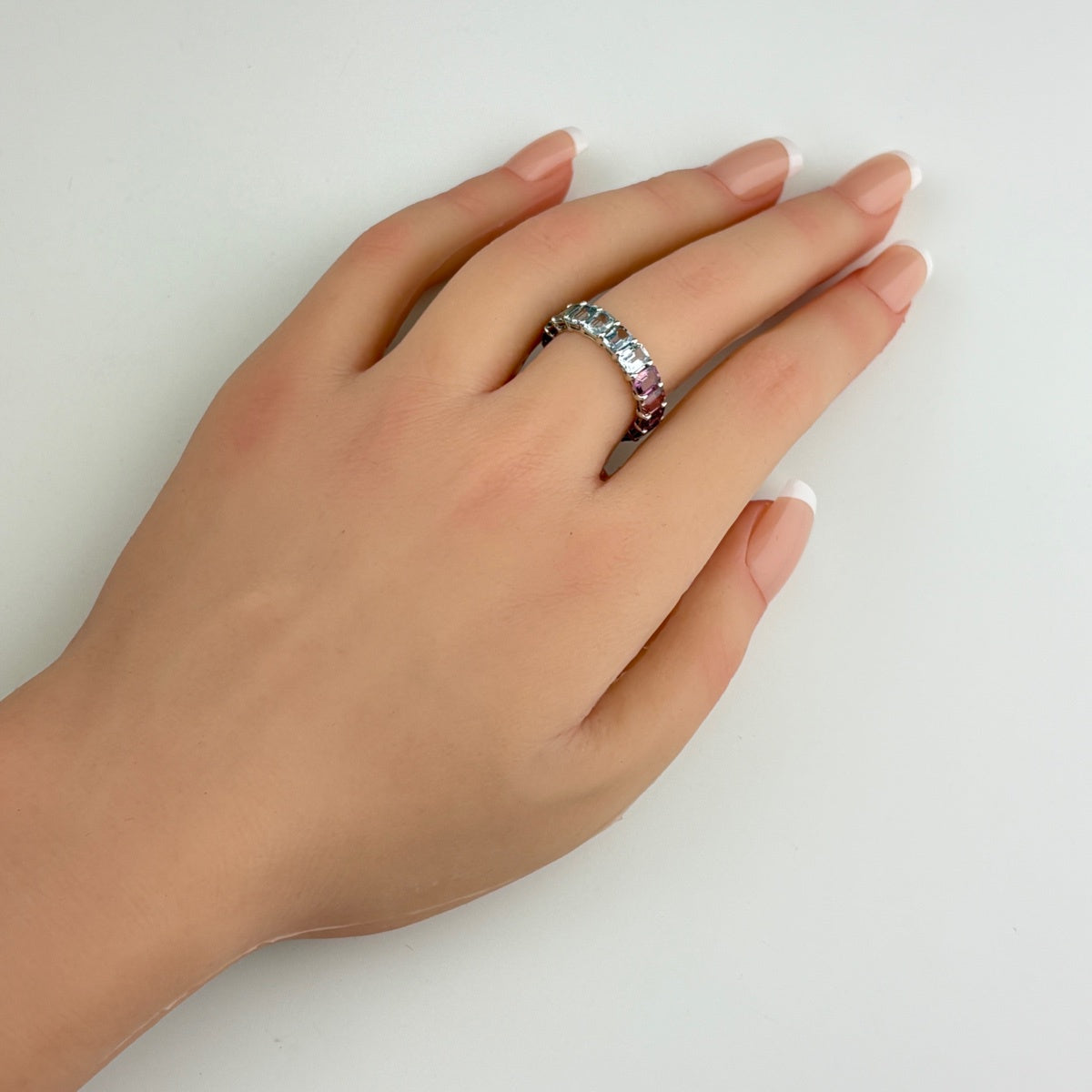 バイセル公式】リメイク サファイア デザインリング プラチナ 指輪