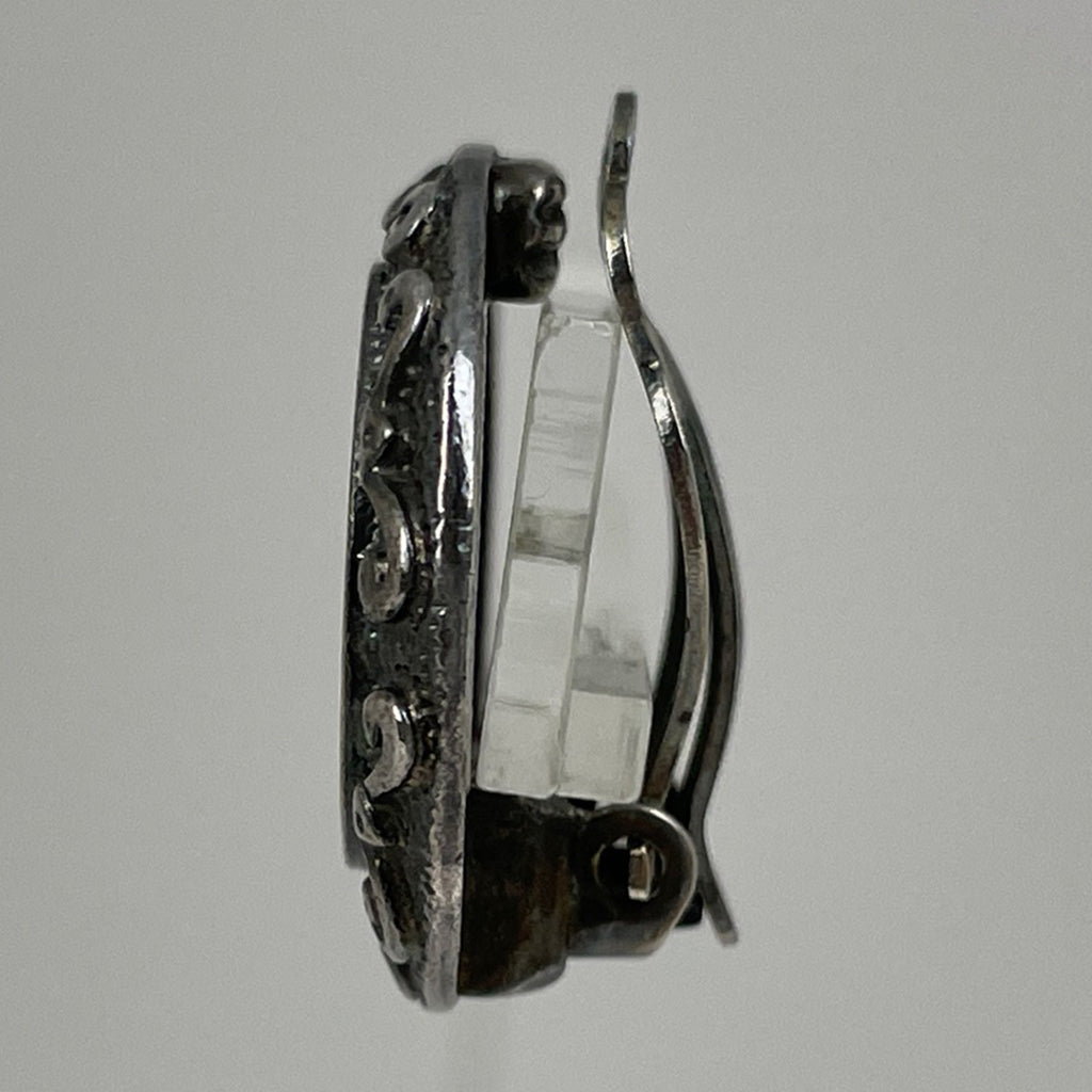 シャネル ロゴ イヤリング コインモチーフ イヤリング シルバーメッキ シルバー レディース 【中古】bracc