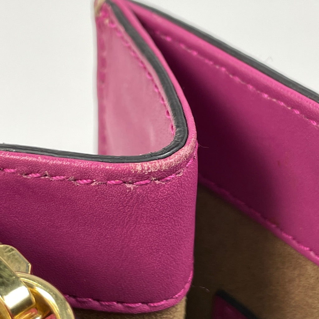 グッチ GG柄 ハンドバッグ 2WAY ショルダーバッグ ハンドバッグ コーティングキャンバス ブラウン レッド ピンク 409531 レディース 【中古】brbag