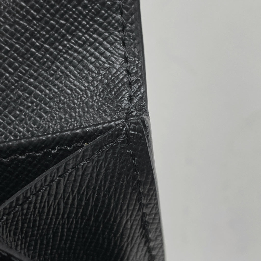 ルイ・ヴィトン ポルトフォイユ ツイスト 札入れ 小銭入れ 二つ折り 長財布 エピ ノワール(ブラック) M68309 レディース 【中古】brbag