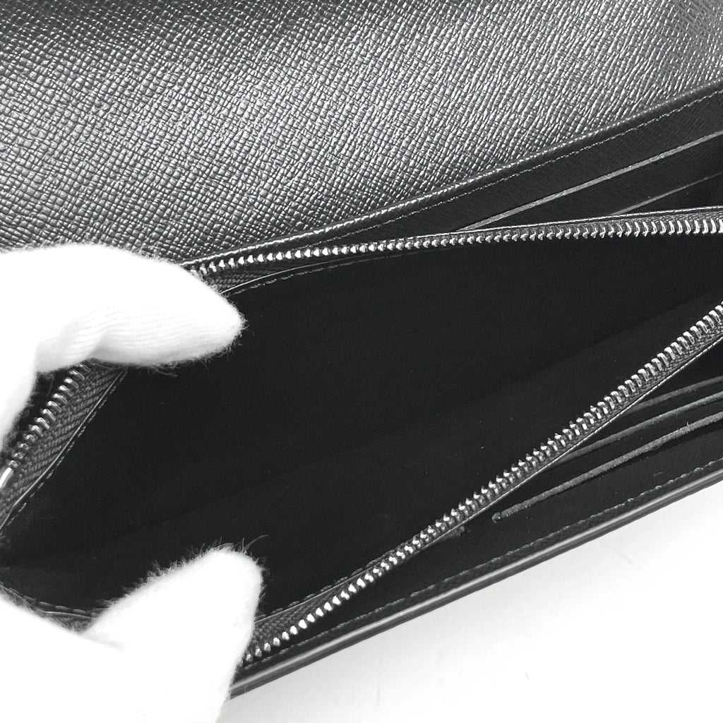 ルイ・ヴィトン ポルトフォイユ ツイスト 札入れ 小銭入れ 二つ折り 長財布 エピ ノワール(ブラック) M68309 レディース 【中古】brbag