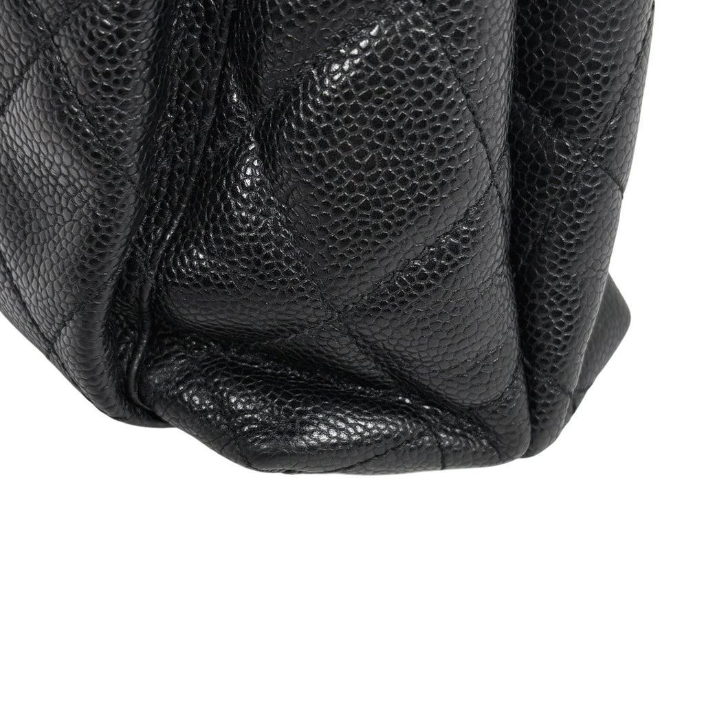 シャネル ココマーク チェーン トートバッグ ショルダーバッグ マトラッセ トートバッグ レザー ブラック レディース 【中古】brbag