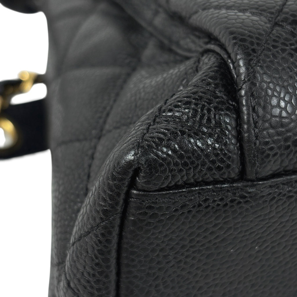 シャネル ココマーク チェーン トートバッグ ショルダーバッグ マトラッセ トートバッグ レザー ブラック レディース 【中古】brbag