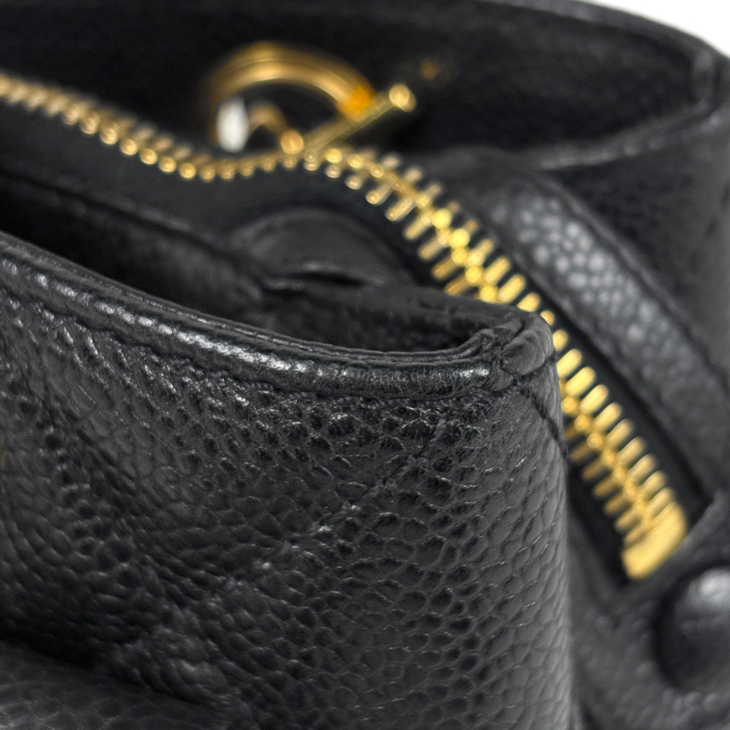 シャネル ココマーク チェーン トートバッグ ショルダーバッグ マトラッセ トートバッグ レザー ブラック レディース 【中古】brbag