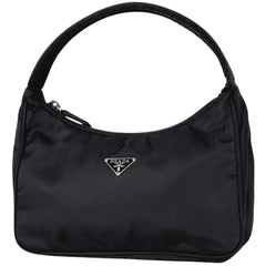 プラダ ロゴプレート ハンドバッグ ナイロン MV515 レディース ブランドバッグ・小物 【中古】brbag