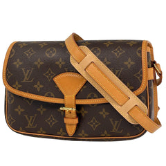 ルイ・ヴィトン ソローニュ 斜め掛け ショルダーバッグ モノグラム ブラウン M42250 レディース ブランドバッグ・小物 【中古】brbag
