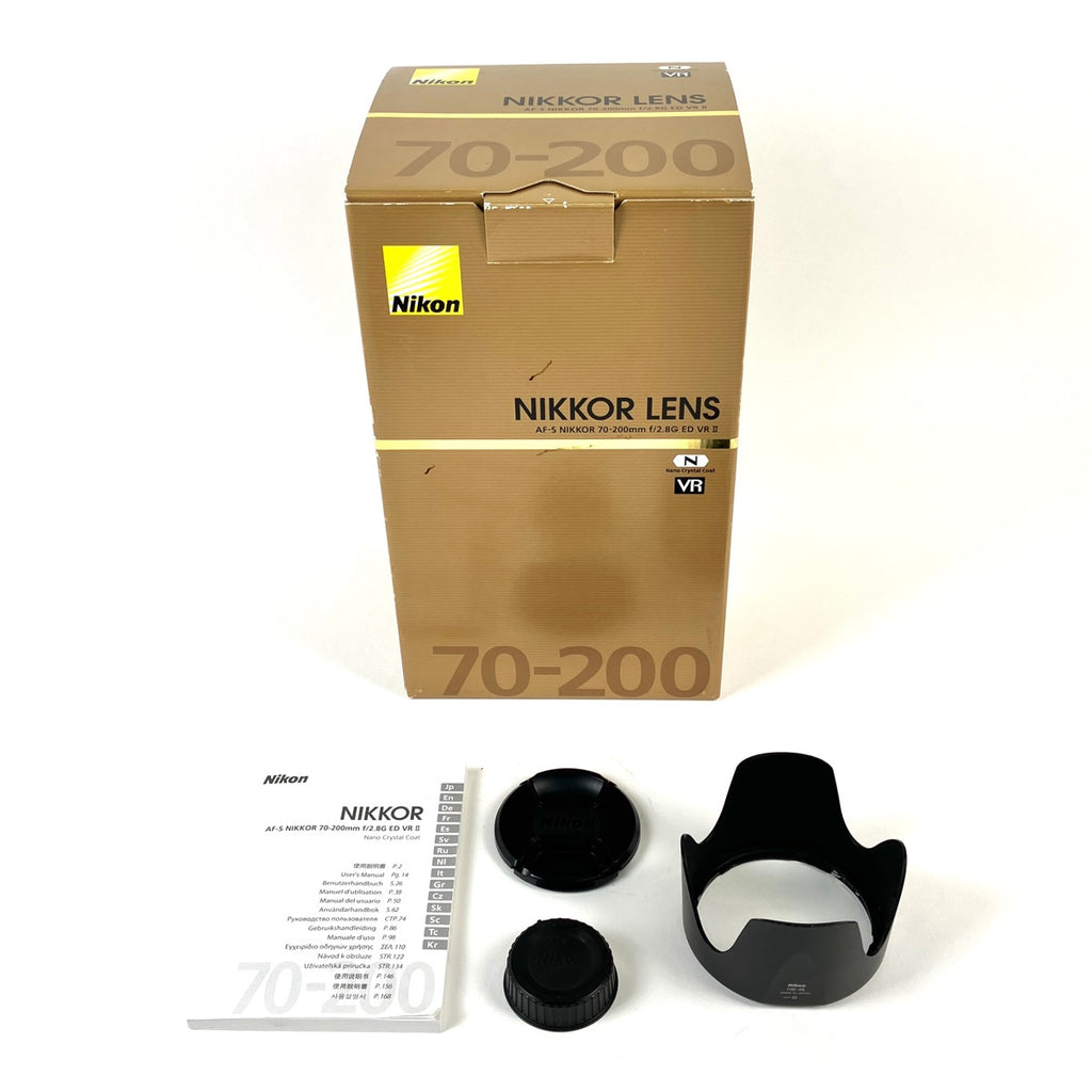 ニコン Nikon AF-S NIKKOR 70-200mm F2.8G ED VR II 一眼カメラ用レンズ（オートフォーカス） カメラ 【中古】cambb