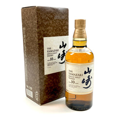 【東京都内限定お届け】 サントリー SUNTORY 山崎 10年 シングルモルト ホワイトラベル 700ml 国産ウイスキー 酒 【古酒】liqbb