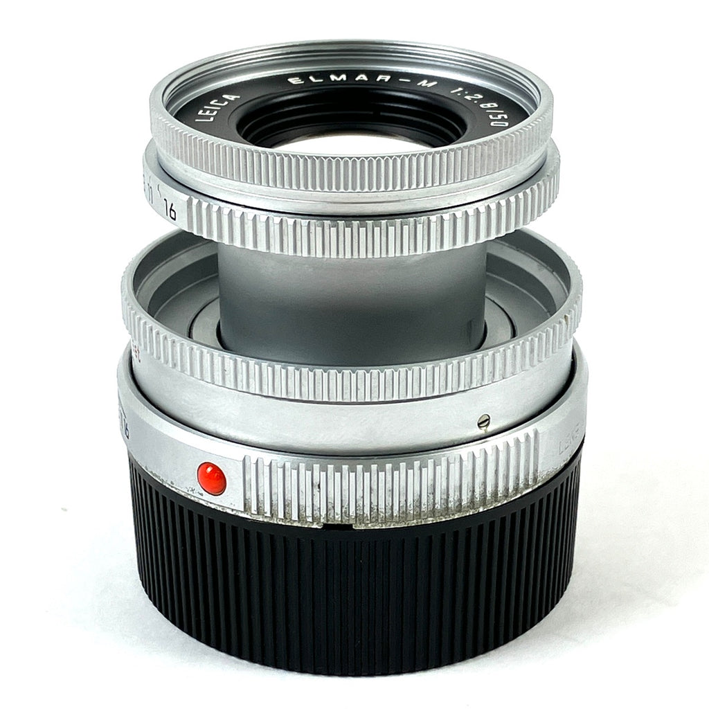 ライカ LEICA ELMAR-M 50mm F2.8 エルマー 沈胴 シルバー レンジファインダーカメラ用レンズ 【中古】cambb