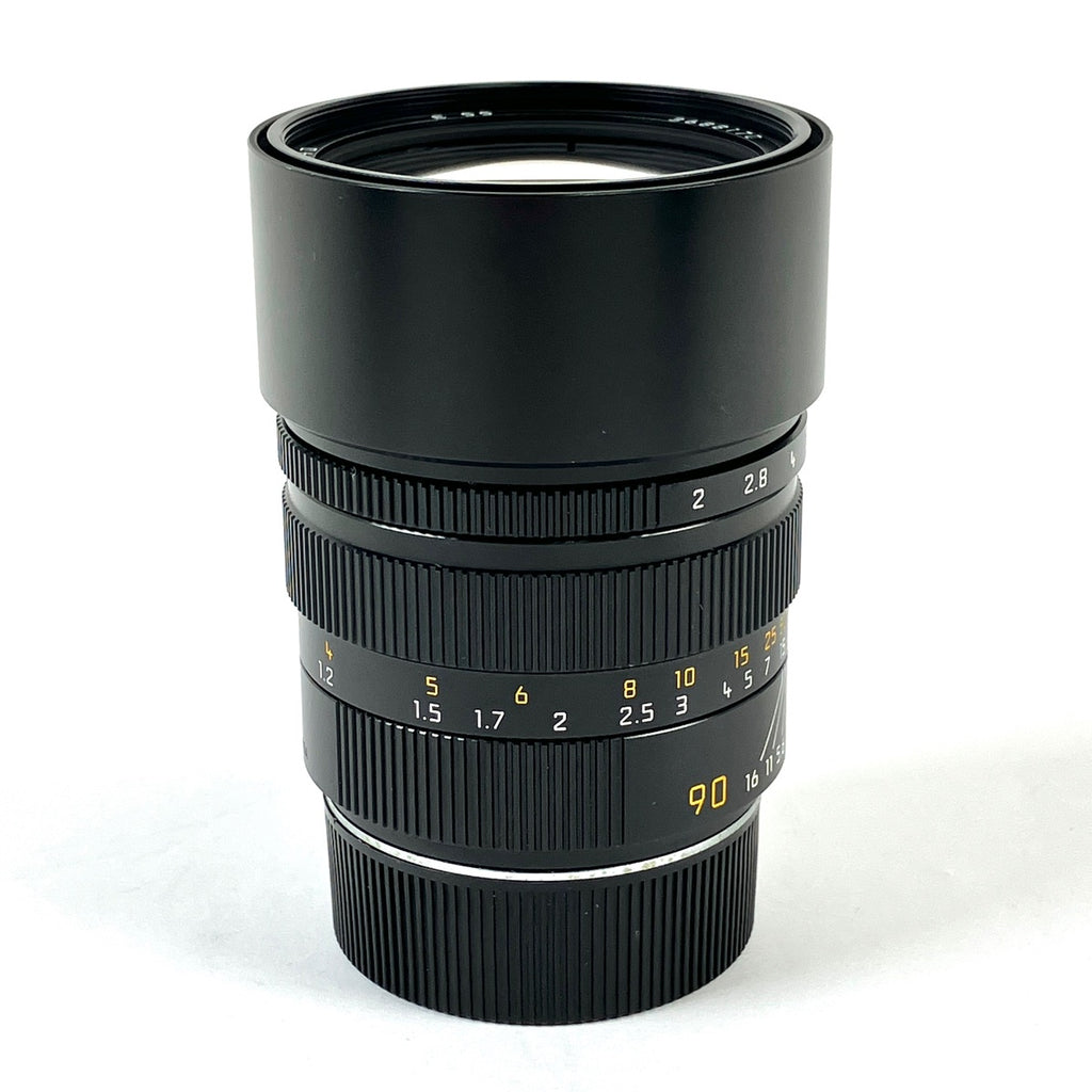ライカ LEICA SUMMICRON-M 90mm F2 ズミクロン ブラック レンジファインダーカメラ用レンズ 【中古】cambb