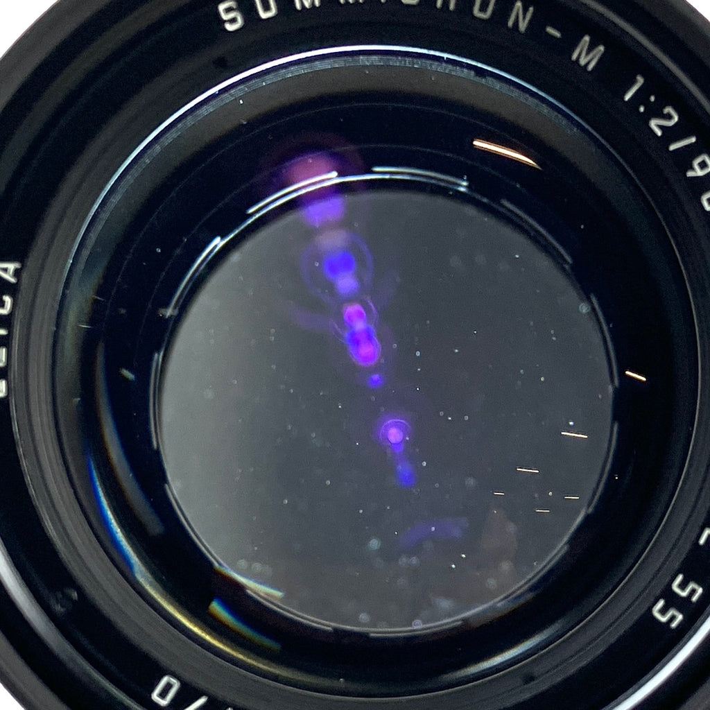 ライカ LEICA SUMMICRON-M 90mm F2 ズミクロン ブラック レンジファインダーカメラ用レンズ 【中古】cambb