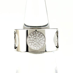 ルイ・ヴィトン グランドバーグアンプラント リング 指輪 メレダイヤ リング 10号 750 ダイヤモンド レディース ブランドジュエリー 【中古】brjwl