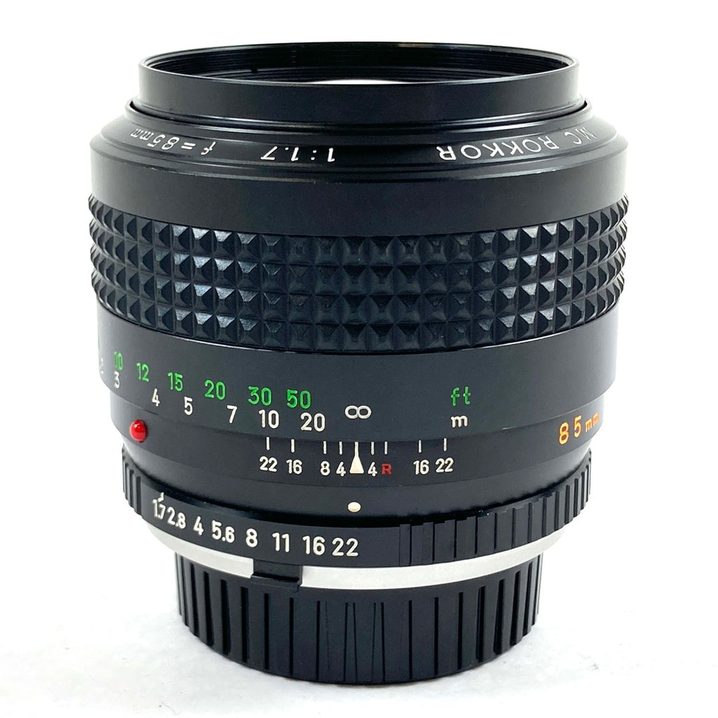 ミノルタ MINOLTA MC ROKKOR 85mm F1.7 ［ジャンク品］ 一眼カメラ用レンズ（マニュアルフォーカス） カメラ 【中古】cambb