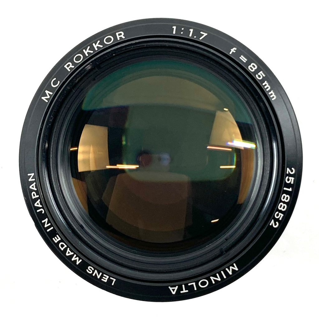 ミノルタ MINOLTA MC ROKKOR 85mm F1.7 ［ジャンク品］ 一眼カメラ用レンズ（マニュアルフォーカス） カメラ 【中古】cambb