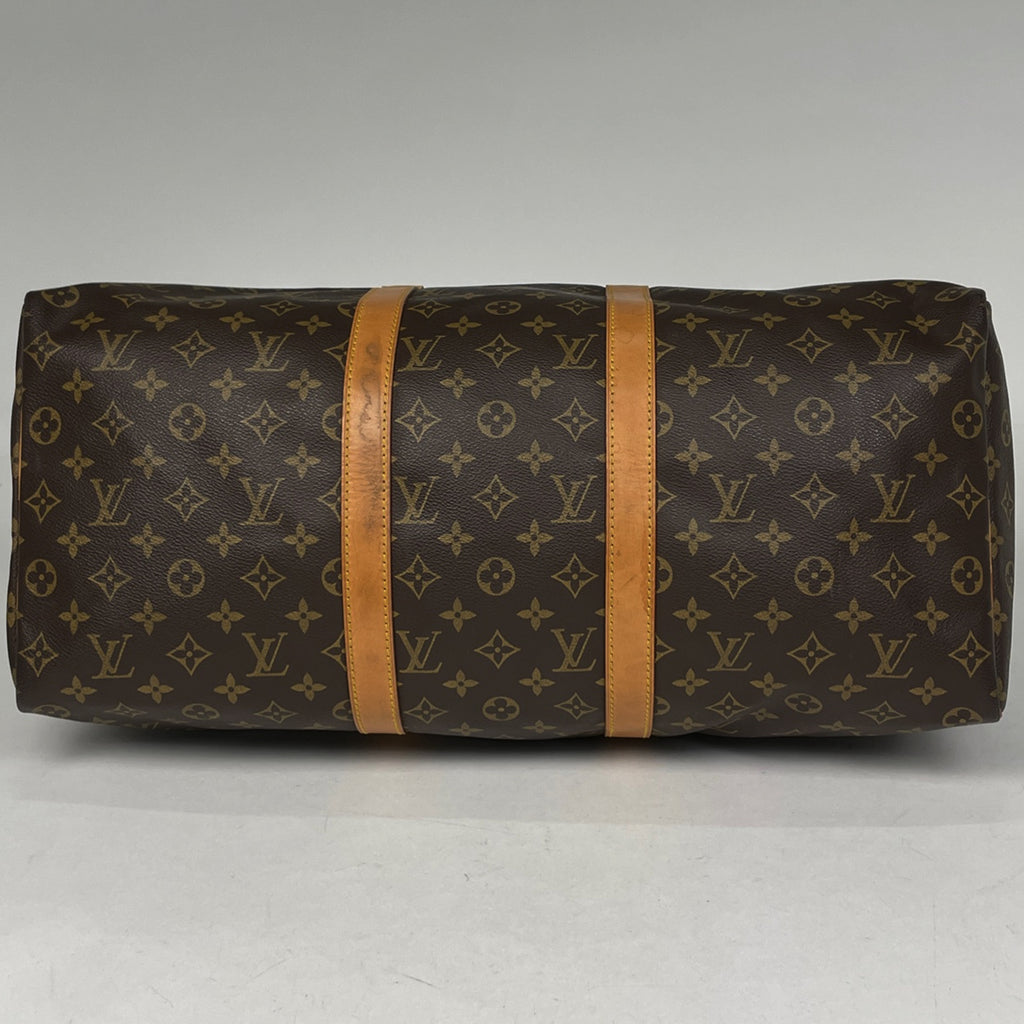 ルイ・ヴィトン キーポル 50 ハンドバッグ 旅行 ボストンバッグ モノグラム ブラウン M41426 レディース 【中古】brbag