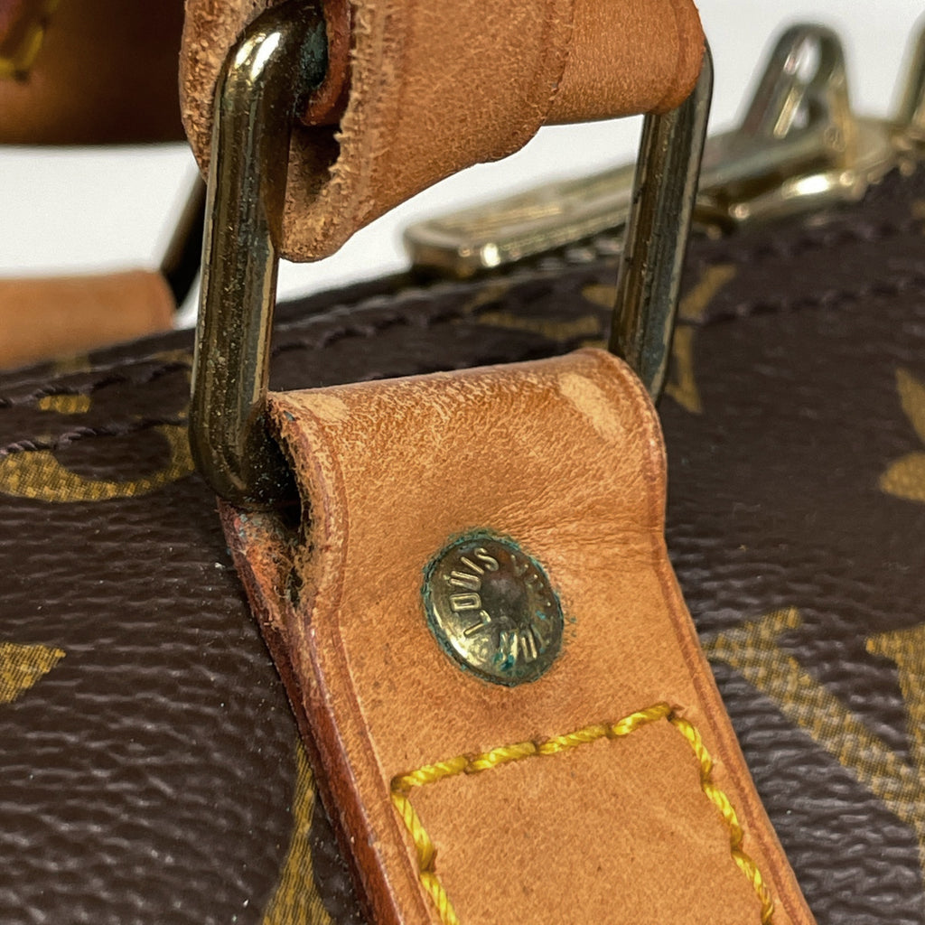 ルイ・ヴィトン キーポル 50 ハンドバッグ 旅行 ボストンバッグ モノグラム ブラウン M41426 レディース 【中古】brbag