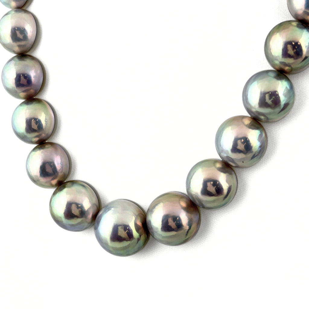 タサキ パール デザインネックレス WG ホワイトゴールド 真珠