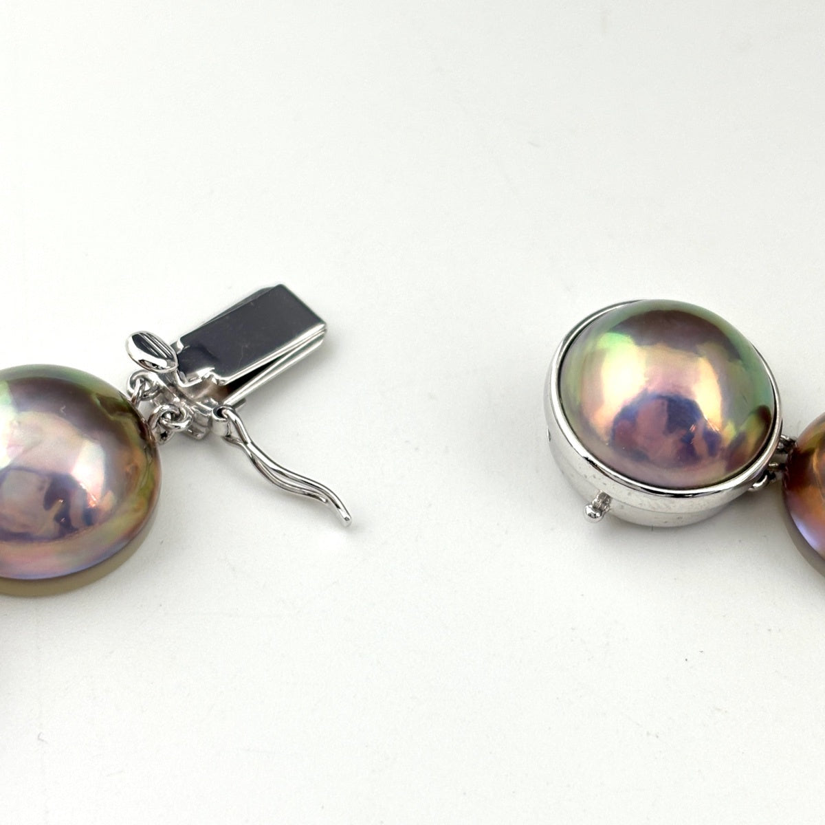 タサキ パール デザインネックレス WG ホワイトゴールド 真珠