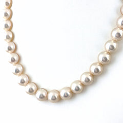 タサキ パール デザインネックレス WG ホワイトゴールド 真珠 ネックレス K14 WG パール レディース ブランドジュエリー 【中古】brjwl