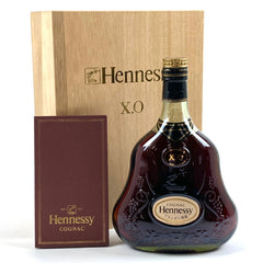 ヘネシー Hennessy XO 金キャップ グリーンボトル 700ml ブランデー コニャック 酒 【古酒】liqbb