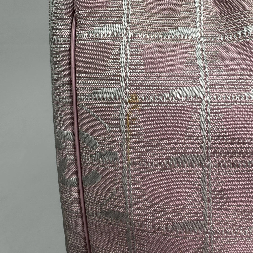 シャネル ニュートラベルライン トート MM ココマーク ショルダーバッグ トートバッグ ナイロンジャガード ピンク A15991 レディース ブランドバッグ・小物 【中古】brbag