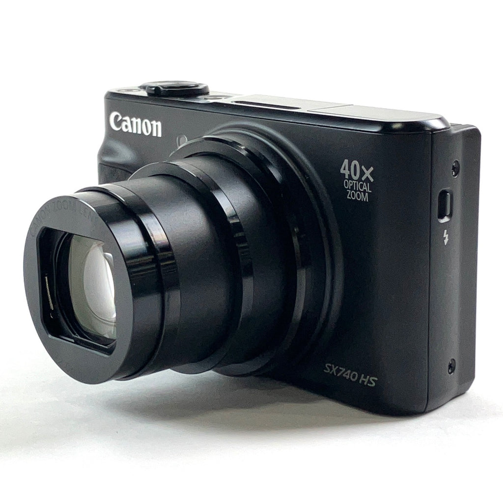 キヤノン Canon PowerShot SX740 HS ブラック コンパクトデジタルカメラ カメラ 【中古】cambb