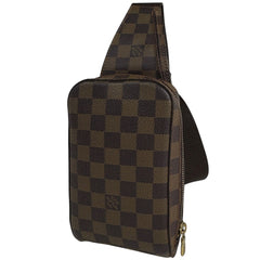 ルイ・ヴィトン ジェロニモス ウエストバッグ ショルダーバッグ ボディバッグ ダミエ ブラウン N51994 レディース ブランド品（バッグ・小物） 【中古】brbag