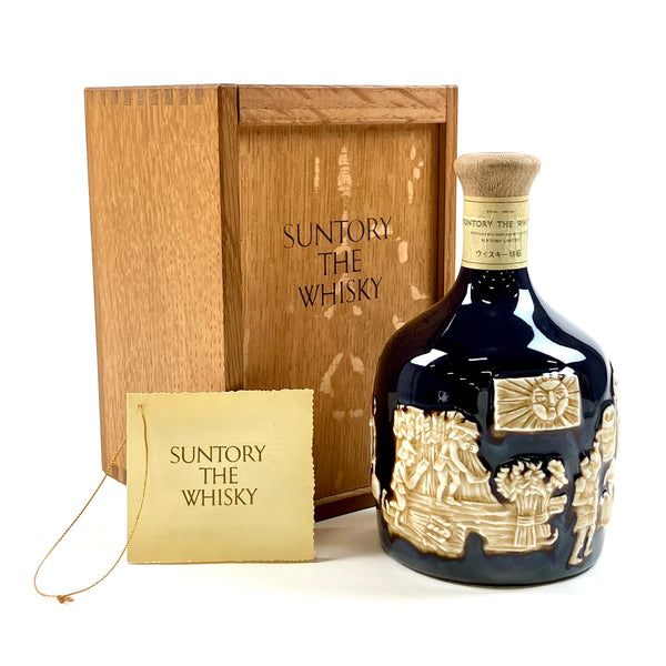 東京都内限定お届け】 サントリー SUNTORY ザ・ウイスキー 有田焼 陶器