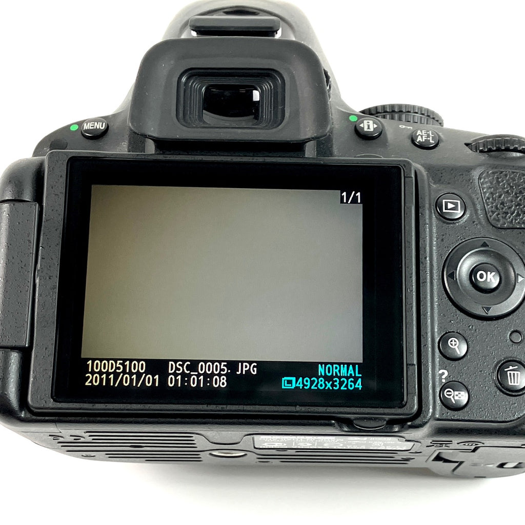ニコン Nikon D5100 18-55 VR レンズキット デジタル 一眼レフカメラ カメラ 【中古】cambb